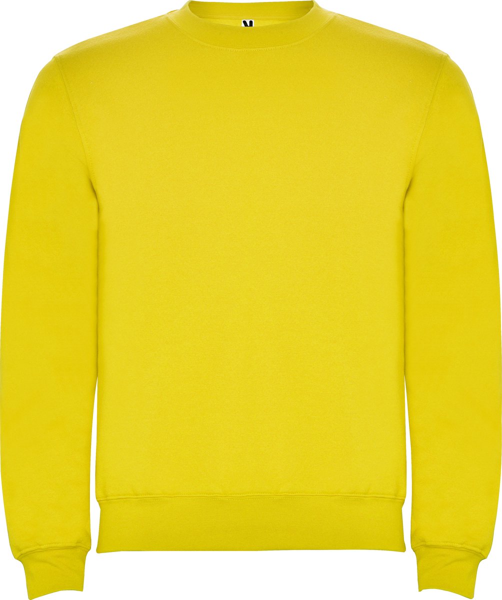 Gele unisex OEKO TEX sweater Classica merk Roly maat L