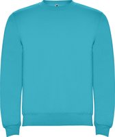 Azuur unisex sweater Clasica merk Roly maat S