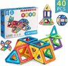 foto van Magnetische Speelgoed - Voordeelset 40 Stuks - Magnetisch Speelgoed - Veilig Voor Kinderen - Magnetisch Speelgoed