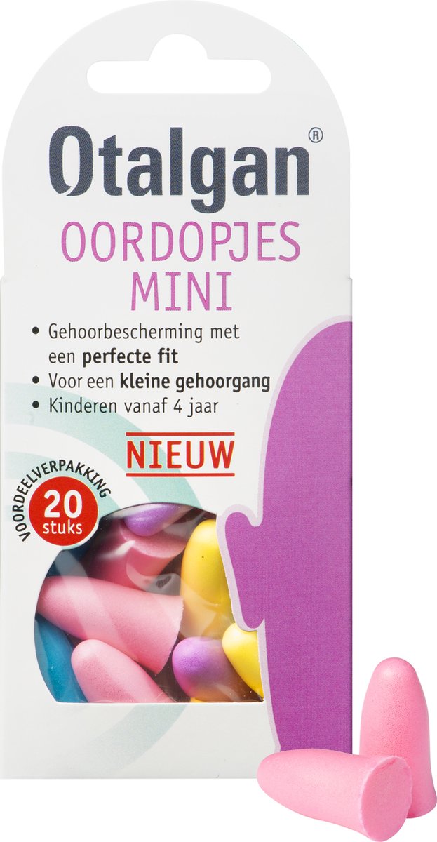 Goedkoopste Otalgan Oordoppen Mini - Beschermende Oordopjes - 20 paar