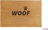 Honden deurmat - Deurmat hond - Deurmat kokos - Deurmat met tekst - Droogloopmat - Deurmat binnen - Deurmat funny -