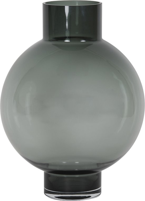 Light&living Vase Ø34,5x46 cm KEISHA verre gris