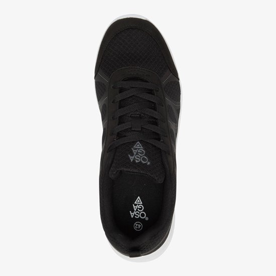 Osaga Sharp heren hardloopschoenen - Zwart - Maat 44