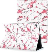 iPad 2017 / 2018 hoes - iPad 9.7 inch hoes - Smart Book Case - Cherry Blossom