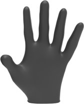 LEVEL3 Nitrile Handschoenen 100pcs - BLACK - SMALL