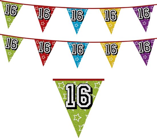 Goedkoop Vlaggetjes 16 Jaar Online Kopen – Feestartikelen & Versiering - Feestartikelen Specialist