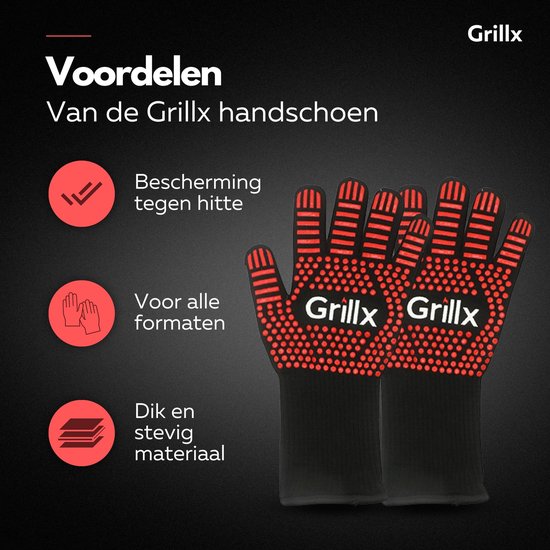 BBQ Mitaines de cuisson Silicone Gants four à cuisson résistante à