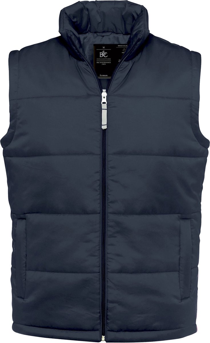 Bodywarmer ‘Taffeta® Nylon/Men’ merk B&C Donkerblauw