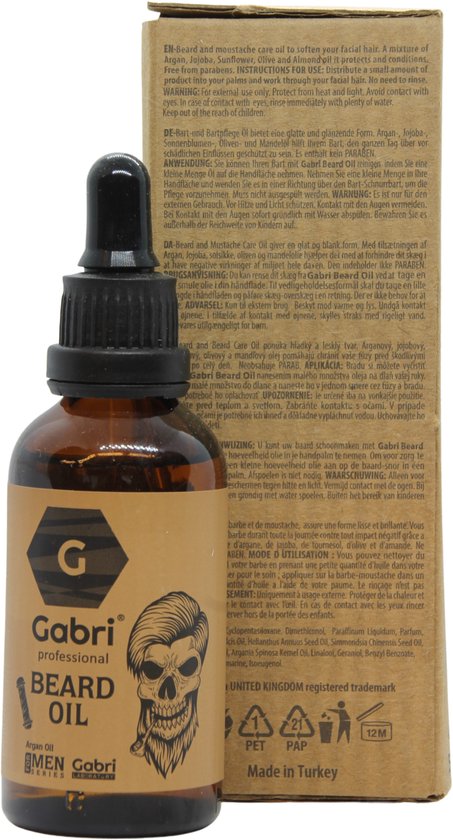 Foto: Gabri professional baardolie 50ml