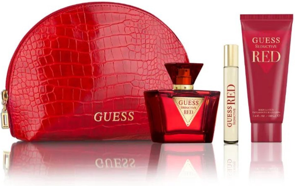 Guess Seductive Red Eau De Toilette Parfum Set Cadeau - 4 Pièces | bol