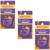 BURT'S BEES - Lip Butter Lavender & Honey - 3 Pak