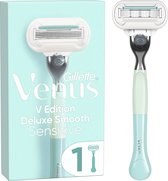 Gillette Venus V Edition Deluxe Smooth - Voor Een Glad Scheerresultaat - 1 Handvat - 1 Navulmesje