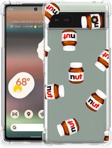 Extreme Case Google Pixel 6A GSM Hoesje met doorzichtige rand Nut Jar
