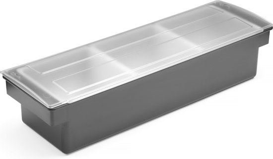 Bar Up - Barman Container - 3 Compartimenten - Geschikt voor Cocktails - Transparante Deksel — afbeelding 5