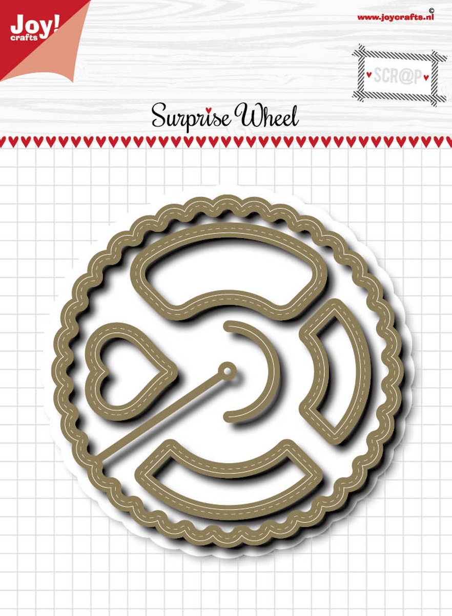 Joy!Crafts Stencil - Noor stansmal Surprise wheel
