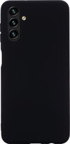 Geschikt voor Samsung Galaxy A14 5G Hoesje - Siliconen - Samsung A14 Hoesje Zwart Siliconen Case