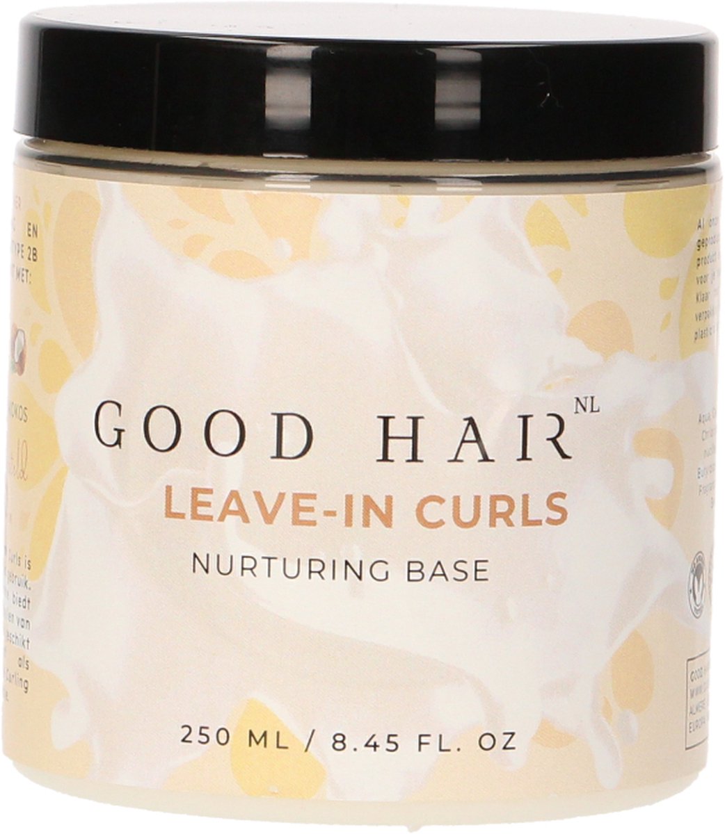 Good Hair NL -Krullen voeding - Leave-in conditioner- verzorgende creme