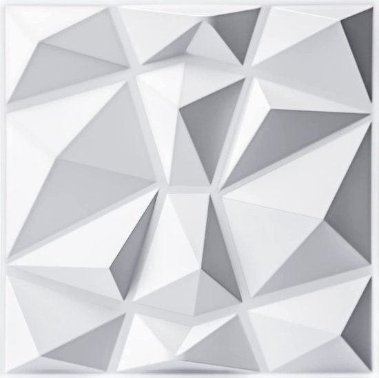 3D Wandpanelen - Diamond - - - 3D - Wallpanels - Kunststof -... | bol.com