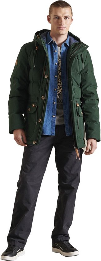 SUPERDRY Mountain Expedition Parka Homme Vert - Taille L | bol