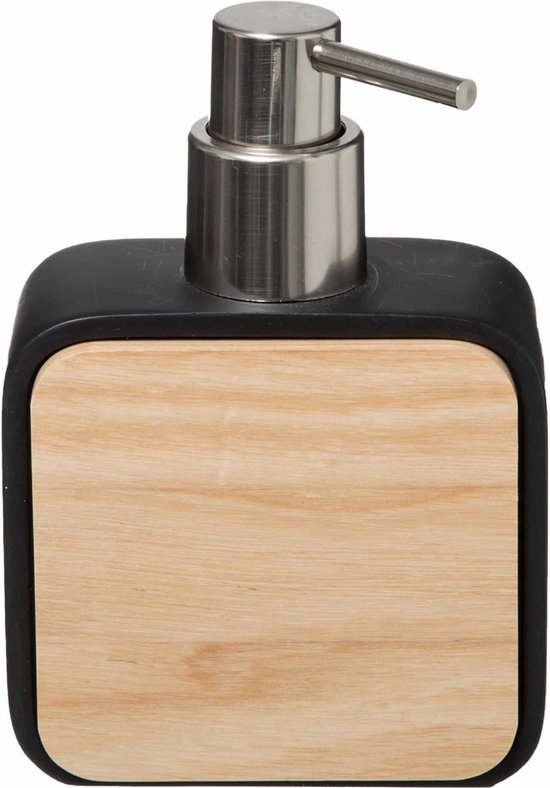 Zeepdispenser Best Design Fiora 200ml Wand Mat Zwart - Megadump Tiel