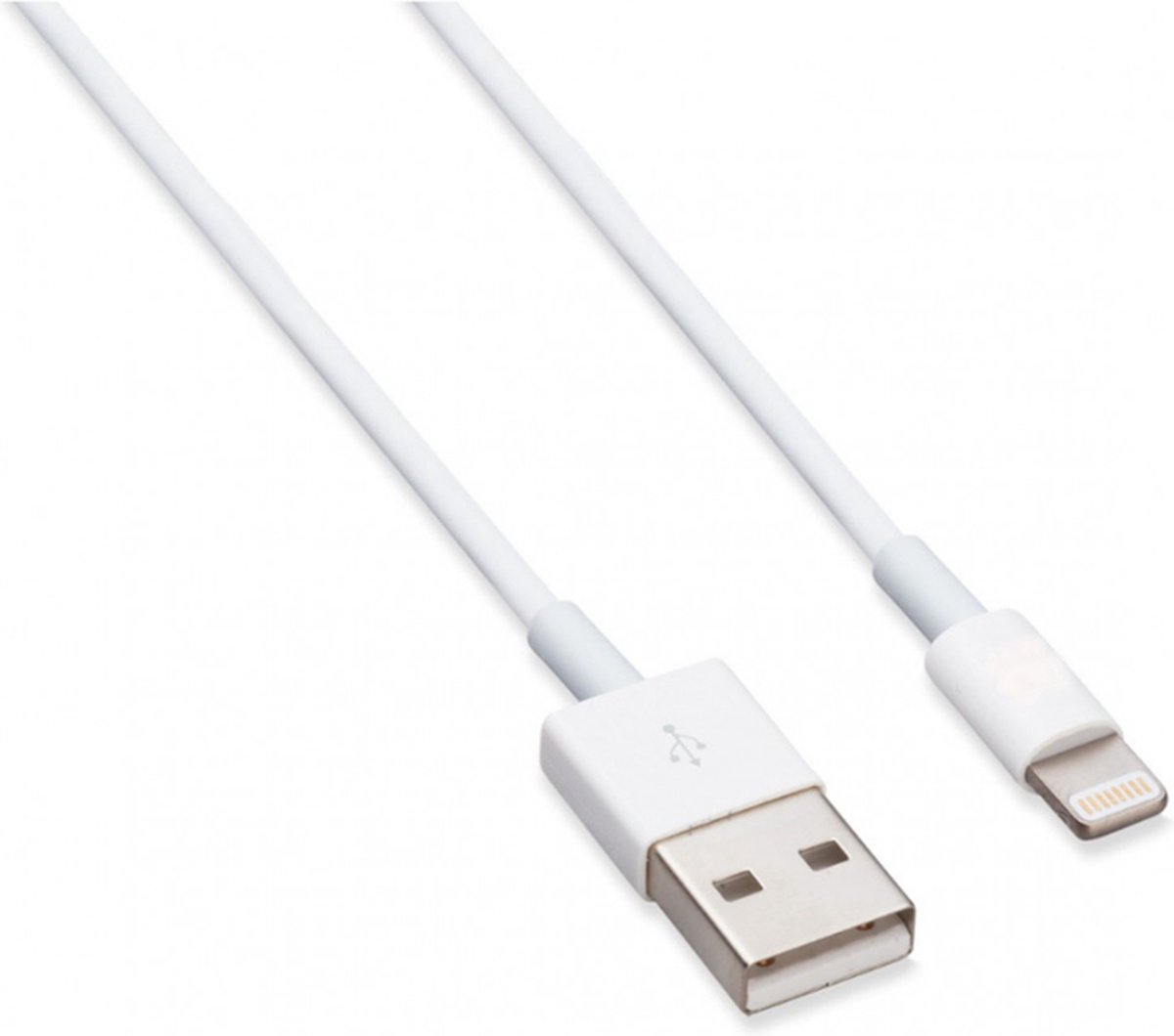 USB > iPhone Lightning kabel, wit 2.00M (hangverpakking)