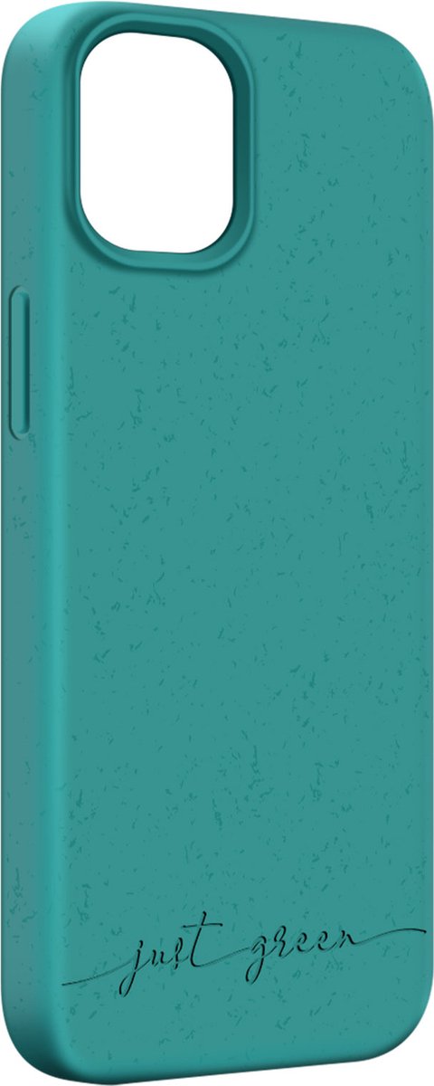 Apple iPhone 13 biologisch afbreekbaar, Just Green turquoise hoesje