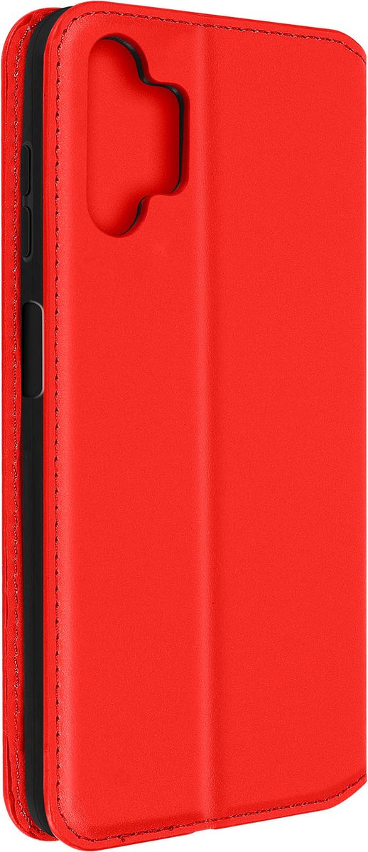 Hoes Geschikt voor Samsung Galaxy A13 klep portefeuille, video standaard rood