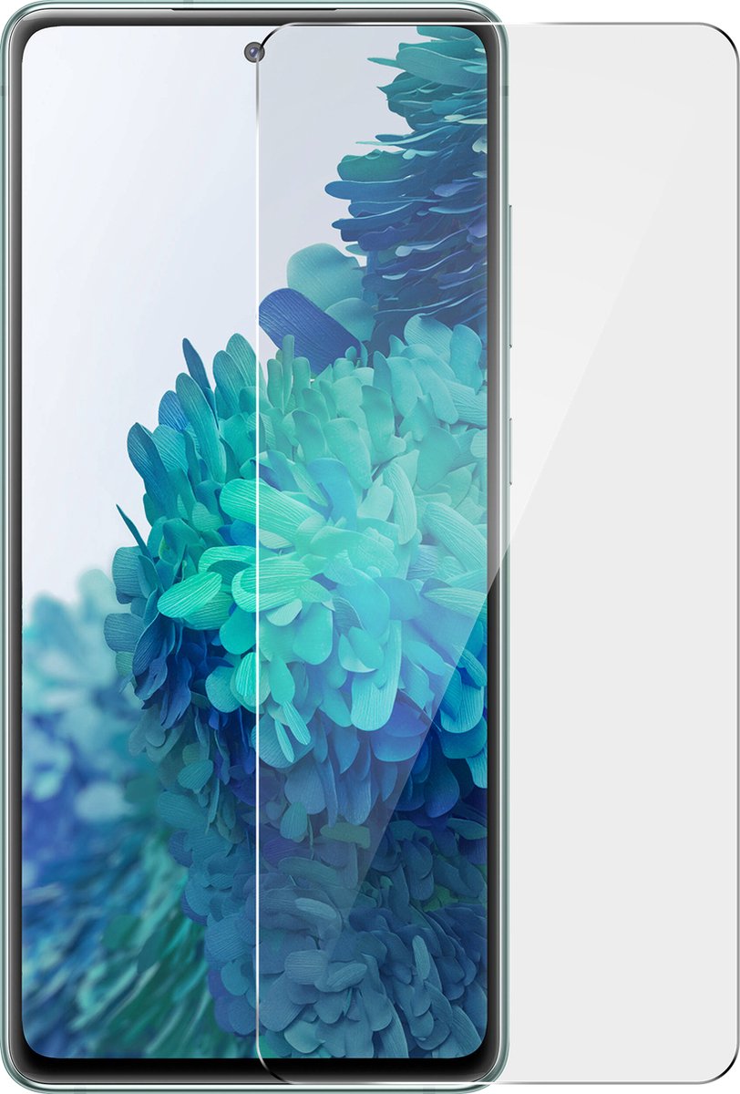 Gehard Glas Geschikt voor Samsung Galaxy S20 FE 9H Anti-vlekken Zwart