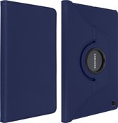 Geschikt voor Samsung Tab A7 10.4 2020 Flip Cover 360° Roterende Standaard blauw