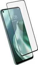 Gehard Glas Geschikt voor Huawei P40 Lite 5G 9H Anti-vlekken Zwart