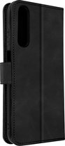 Geschikt voor HTC Desire 22 Pro Wallet Case Video Support Magnetisch Tab Zwart