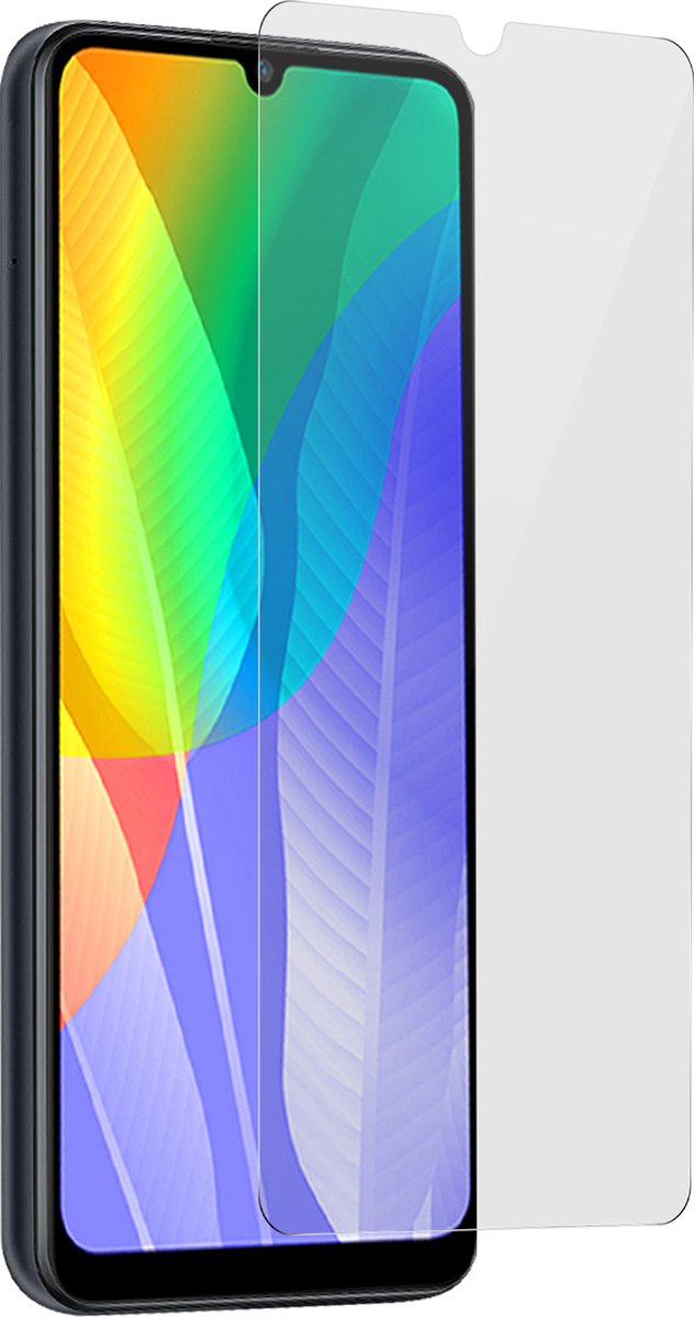 Gehard Glas Geschikt voor Huawei Y6p/Honor 9A 9H Anti-vlekken transparant