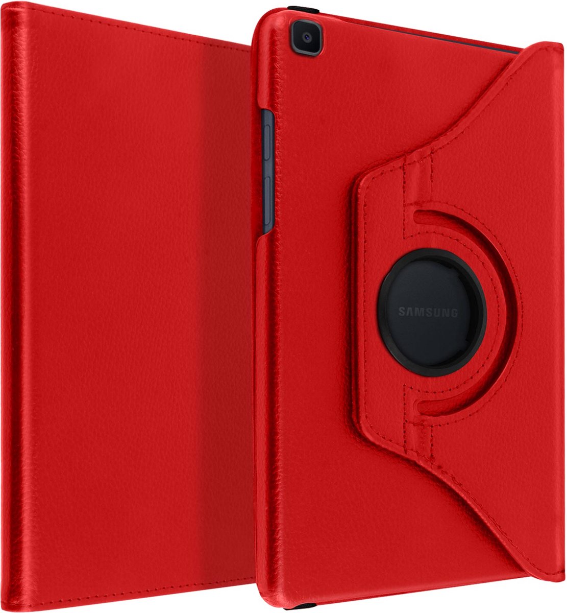 Geschikt voor Samsung Galaxy Tab A 8.0 2019 Flip Cover 360° Roterende Standaard rood