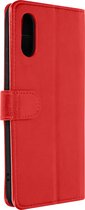 Geschikt voor Samsung Galaxy A02 Wallet Case Kaarthouder rood