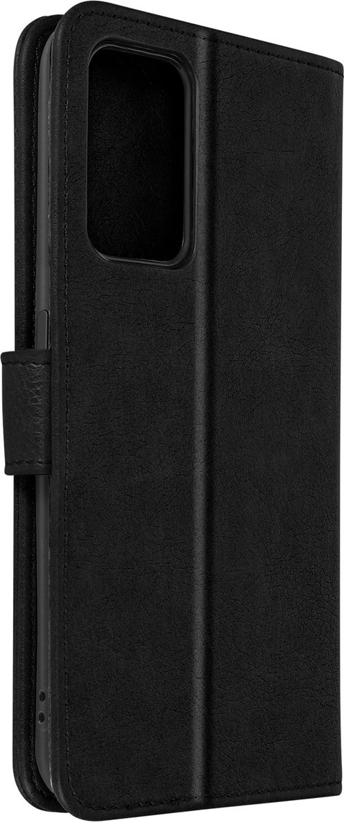 Geschikt voor Oppo Reno 6 5G Bookcover Video Support Functie zwart