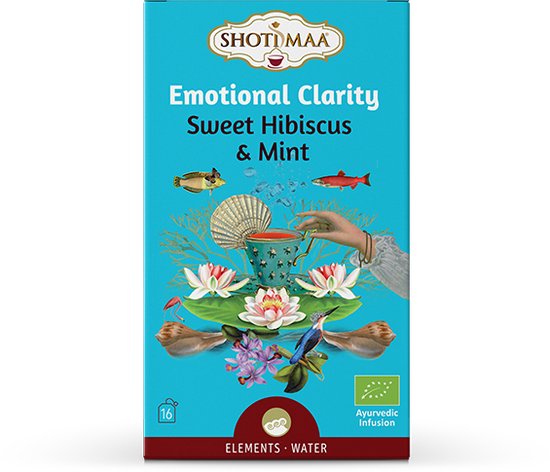 Shoti Maa Elements "Emotional Clarity" - Tisane aux épices bio Une tisane aux épices bio avec hibiscus, menthe et réglisse