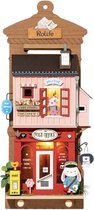 Robotime - Modélisme - Love Post Office - Kit de Construction Miniature - Maquette Maquettes en bois - Bois/Papier/Plastique - Modélisme - DIY - Puzzle 3D Bois - Adolescents - Adultes - Diorama