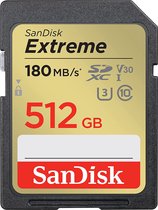 SanDisk SDXC Extreme 512 Go 180/130 Mo/s V30 - SDA - Rescue