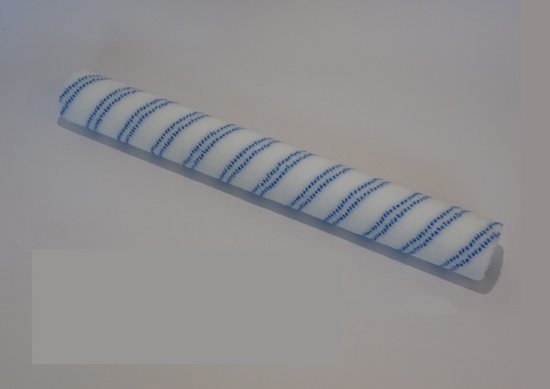 Verfrol 70cm breed nylon blauwe draad