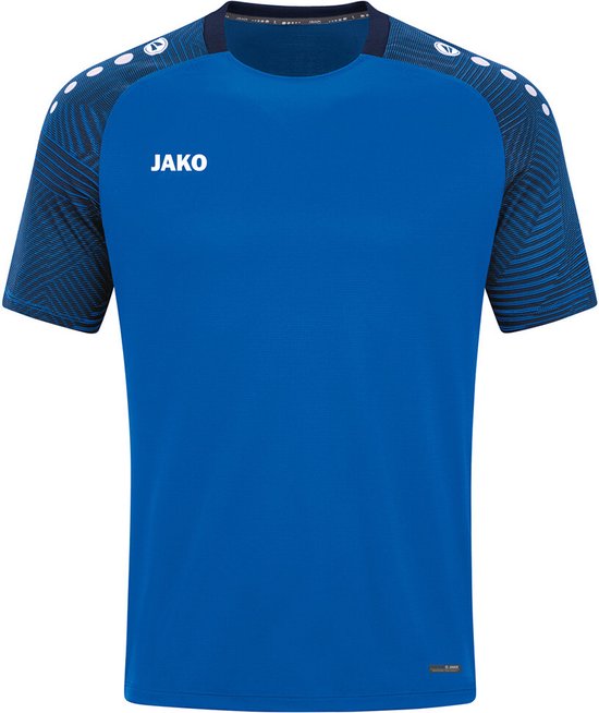 Jako - T-shirt Performance - Blauwe Voetbalshirt Kids-152