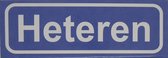 Aimant de réfrigérateur avec nom de lieu Heteren.