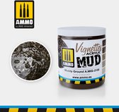 AMMO MIG 2155 Muddy Ground - Vignettes Acrylic - 100ml Effecten potje