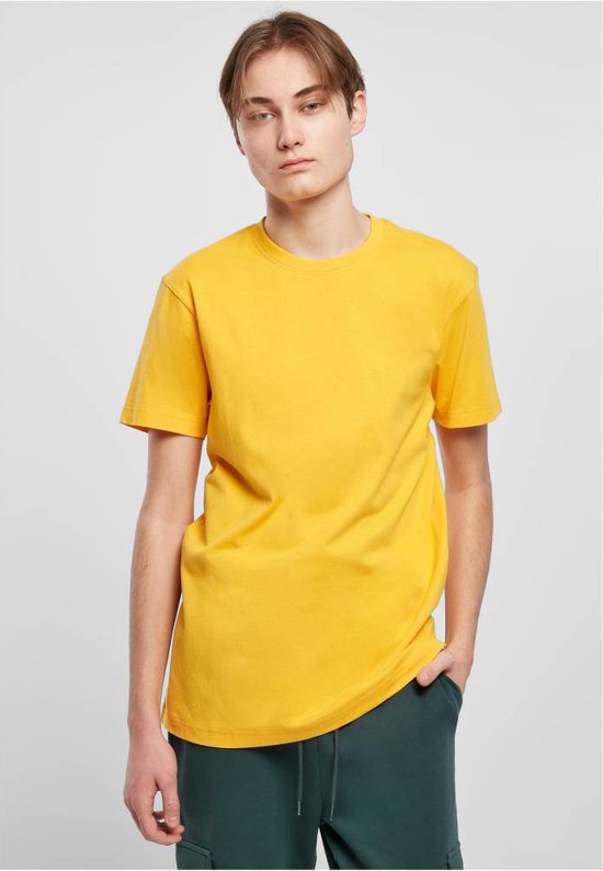 Urban Classics - Basic Heren T-shirt - 5XL - Geel