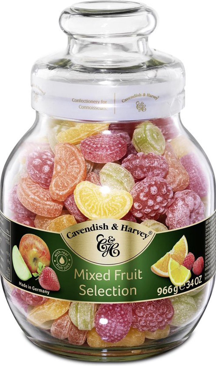Cavendish & Harvey Snoeppot Fruitzuurtjes - 6x1 Kilo
