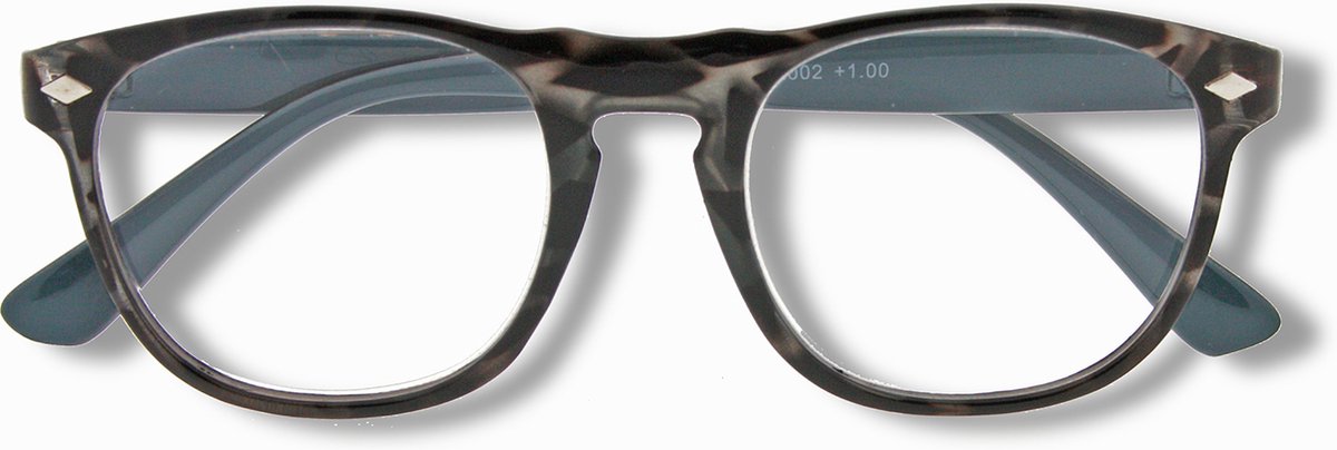 Noci Eyewear WCE002 Luciano Leesbril +3.00 - Wit tortoise over lichtblauw