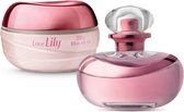 O Boticário , Love Lily Set Eau de Parfum 75 ml en Satin Body creme 250 gram - Vrouwen - Moederdag