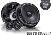 OPTION V-200 Volkswagen T5/T6 Pasklare Speaker Set 20cm Plug & Play