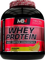 MBN Whey Protein Concentrate Banaan 2Kg