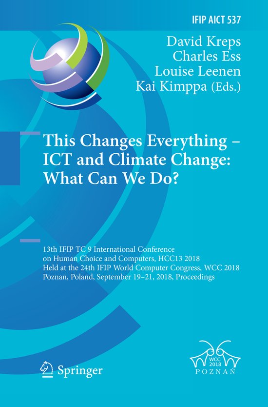 IFIP Advances in Information and Communication Technology537 ... - cover