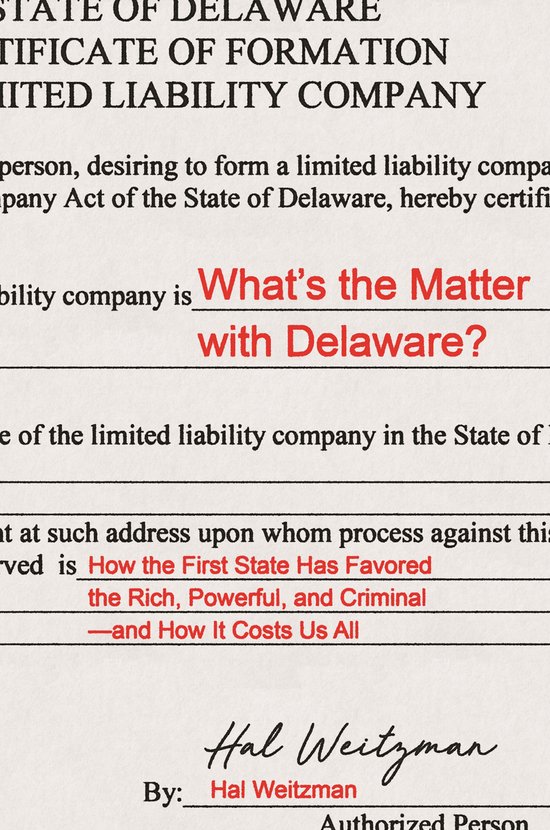 What’s the Matter with Delaware? - cover